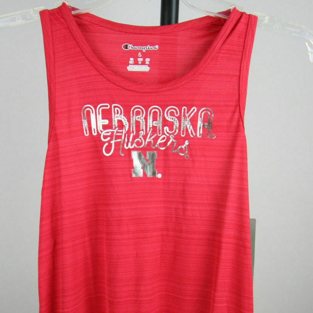 Nebraska Cornhuskers Girls Scoop Racer Back Tank
